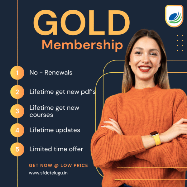 Gold Membership | Lifetime Access | PDF's | Video Courses