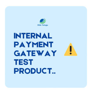 Internal Payment Gateway Test Product