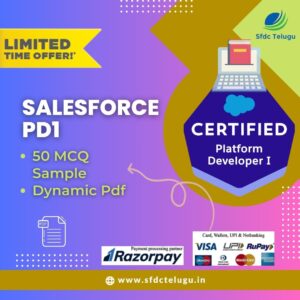 Salesforce PD1 Practice Sample – 50 MCQs with Answer Key (PDF)